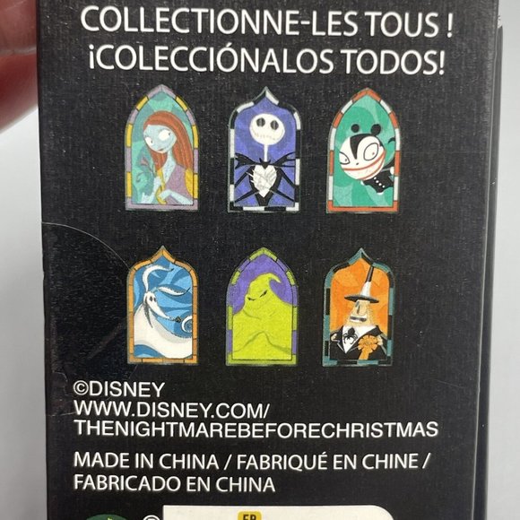 Oogie Boogie Nightmare Before Christmas Stained Glass Pin Loungefly New Open - Picture 5 of 5